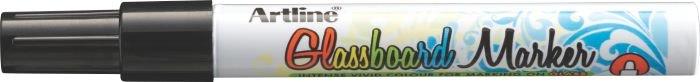 Toate produsele, Marker pentru tabla de sticla ARTLINE Glassboard, varf rotund 2.0mm - negru - vectordirect.ro