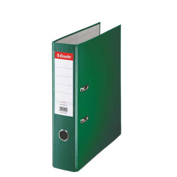 Toate produsele, Biblioraft plastifiat Esselte Economy A4 7,5 cm - verde - vectordirect.ro