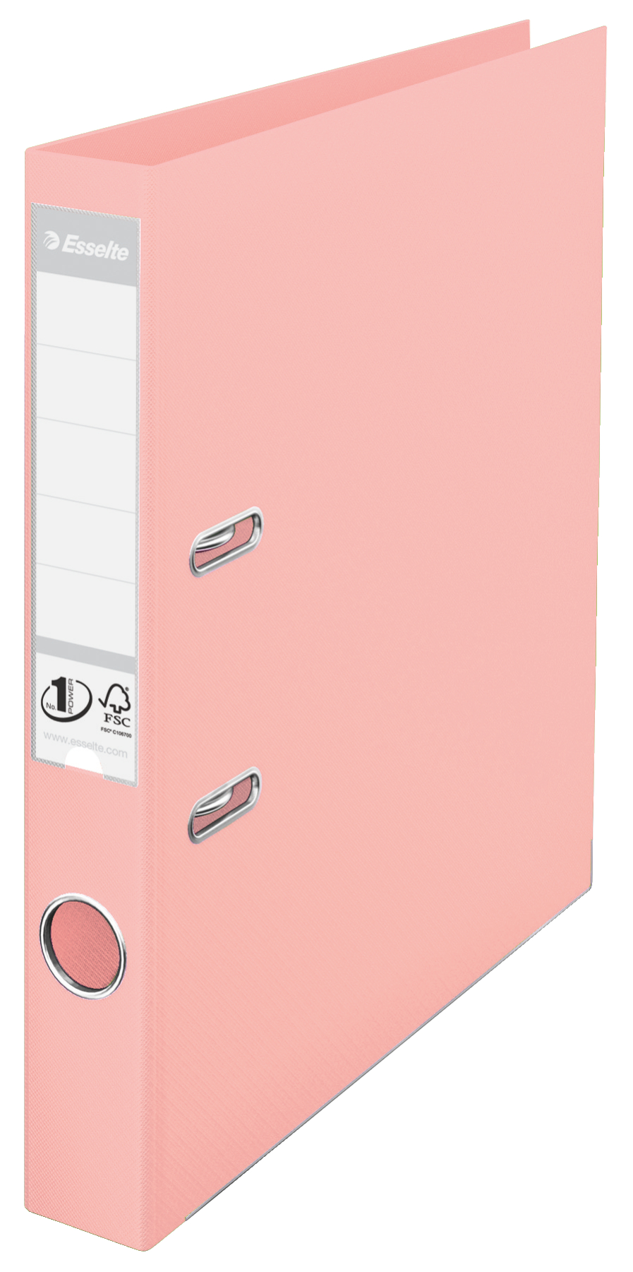 Biblioraft plastifiat interior- exterior Esselte No.1 Power A4, 5 cm- piersica
