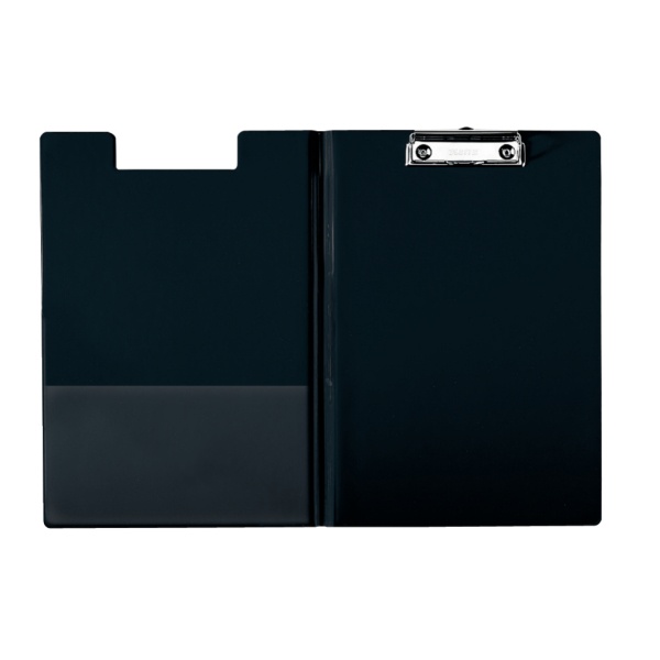 Laminatoare, folii laminare, Clipboard dublu plastifiat A4 Esselte ,100 coli - negru - vectordirect.ro