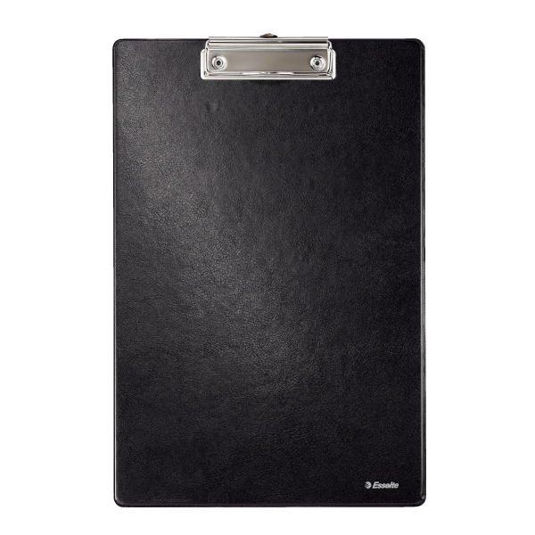 Laminatoare, folii laminare, Clipboard plastifiat Esselte Standard A4, 100 coli -negru - vectordirect.ro