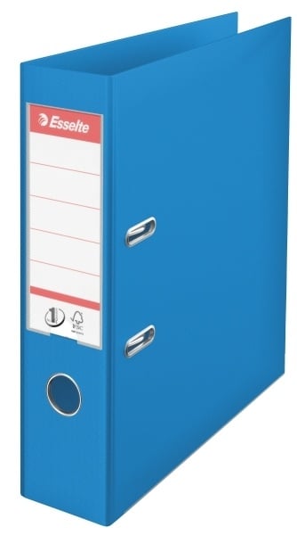 Toate produsele, Biblioraft plastifiat interior- exterior Esselte No.1 Power VIVIDA A4 7,5 cm- albastru - vectordirect.ro