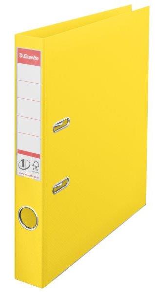 Toate produsele, Biblioraft plastifiat interior-exterior Esselte No.1 Power VIVIDA A4 5 cm - galben - vectordirect.ro