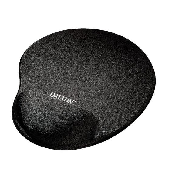 Cuiere, Mouse pad ESSELTE Fashion, cu suport ergonomic pentru incheietura mainii, Lycra, negru - vectordirect.ro