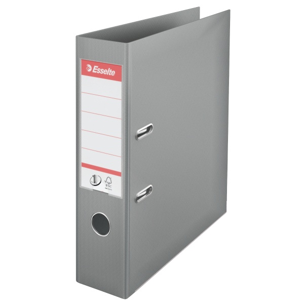 Toate produsele, Biblioraft plastifiat interior-exterior Esselte No.1 Power A4 7,5 cm - gri - vectordirect.ro