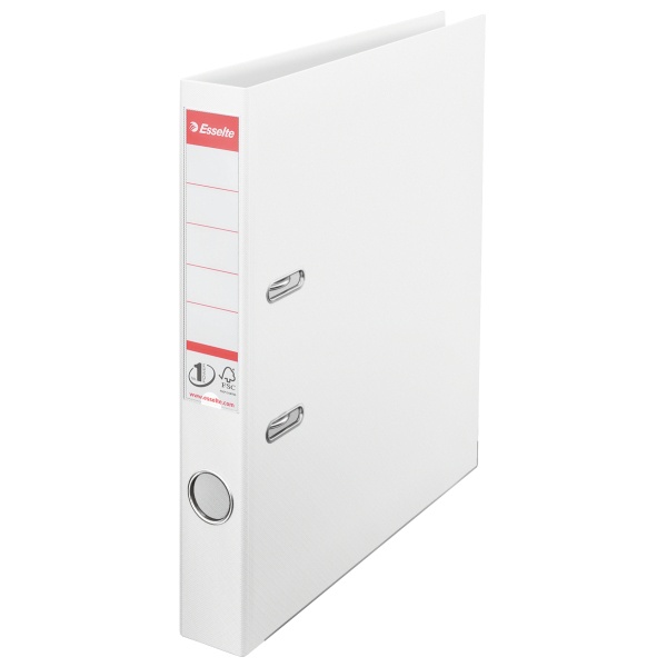 Biblioraft plastifiat interior-exterior Esselte No.1 Power VIVIDA A4 5 cm - alb