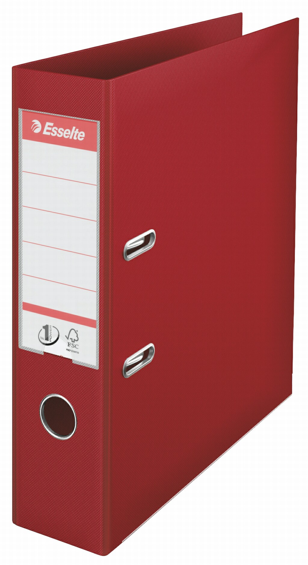 Toate produsele, Biblioraft plastifiat interior-exterior Esselte No.1 Power A4 75 mm - visiniu - vectordirect.ro