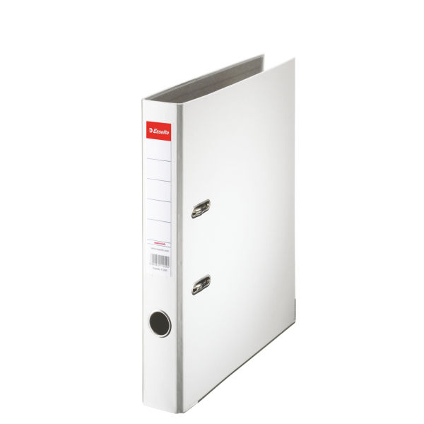 Toate produsele, Biblioraft plastifiat Esselte Economy A4 5 cm - alb - vectordirect.ro