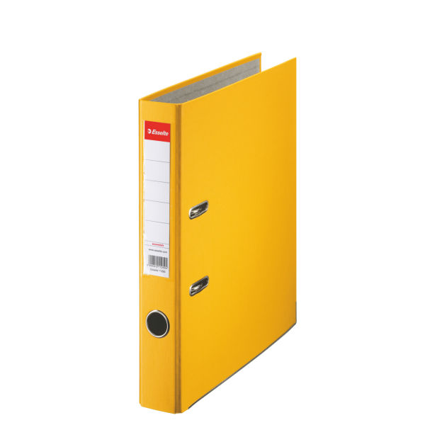 Toate produsele, Biblioraft plastifiat Esselte Economy A4 5 cm - galben - vectordirect.ro
