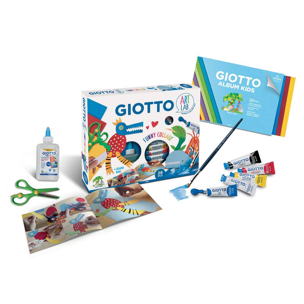 Toate produsele, Set articole creative Funny Collage - Giotto Art Lab - vectordirect.ro