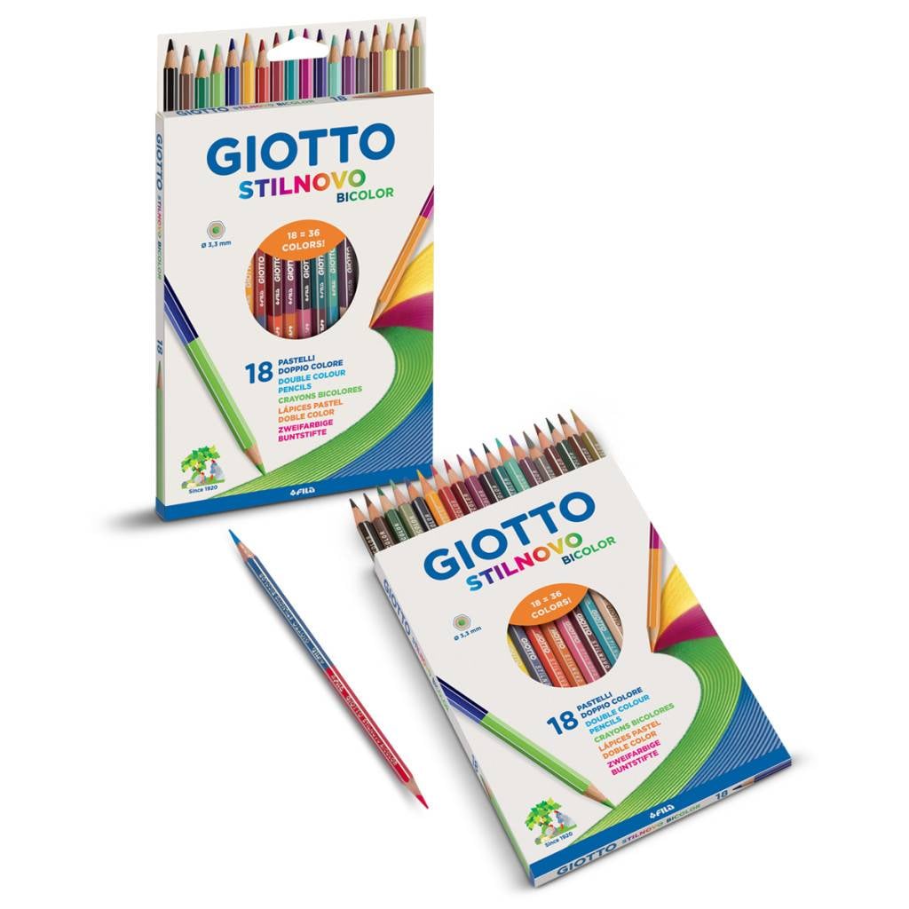 Toate produsele, Markere cu vopsea, 12 culori/set, GIOTTO Decor Materials - vectordirect.ro