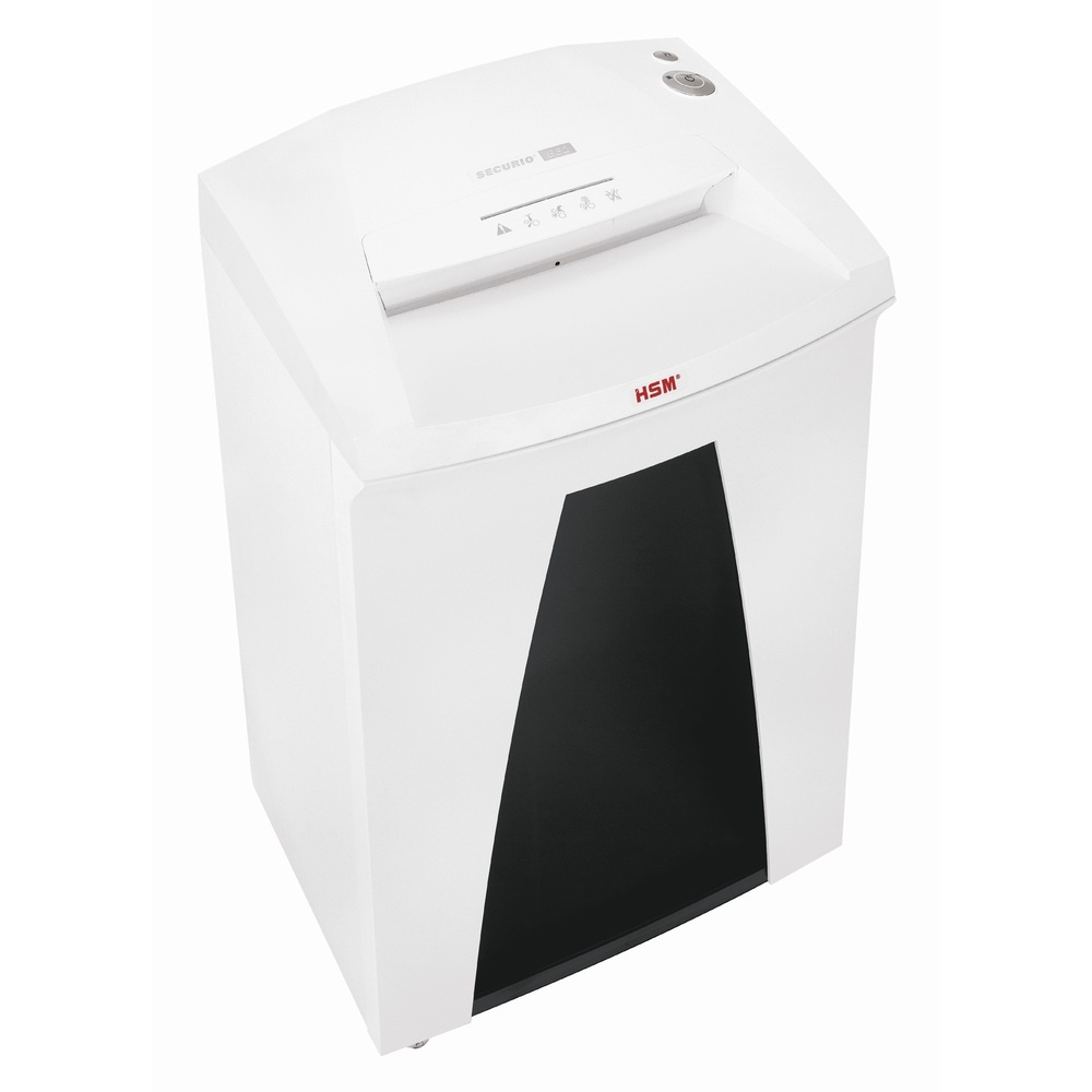 Laminatoare, folii laminare, Distrugator documente HSM Securio B32 - 25-27 coli - fasie (5,8 mm) - nivel securitate 2 - vectordirect.ro
