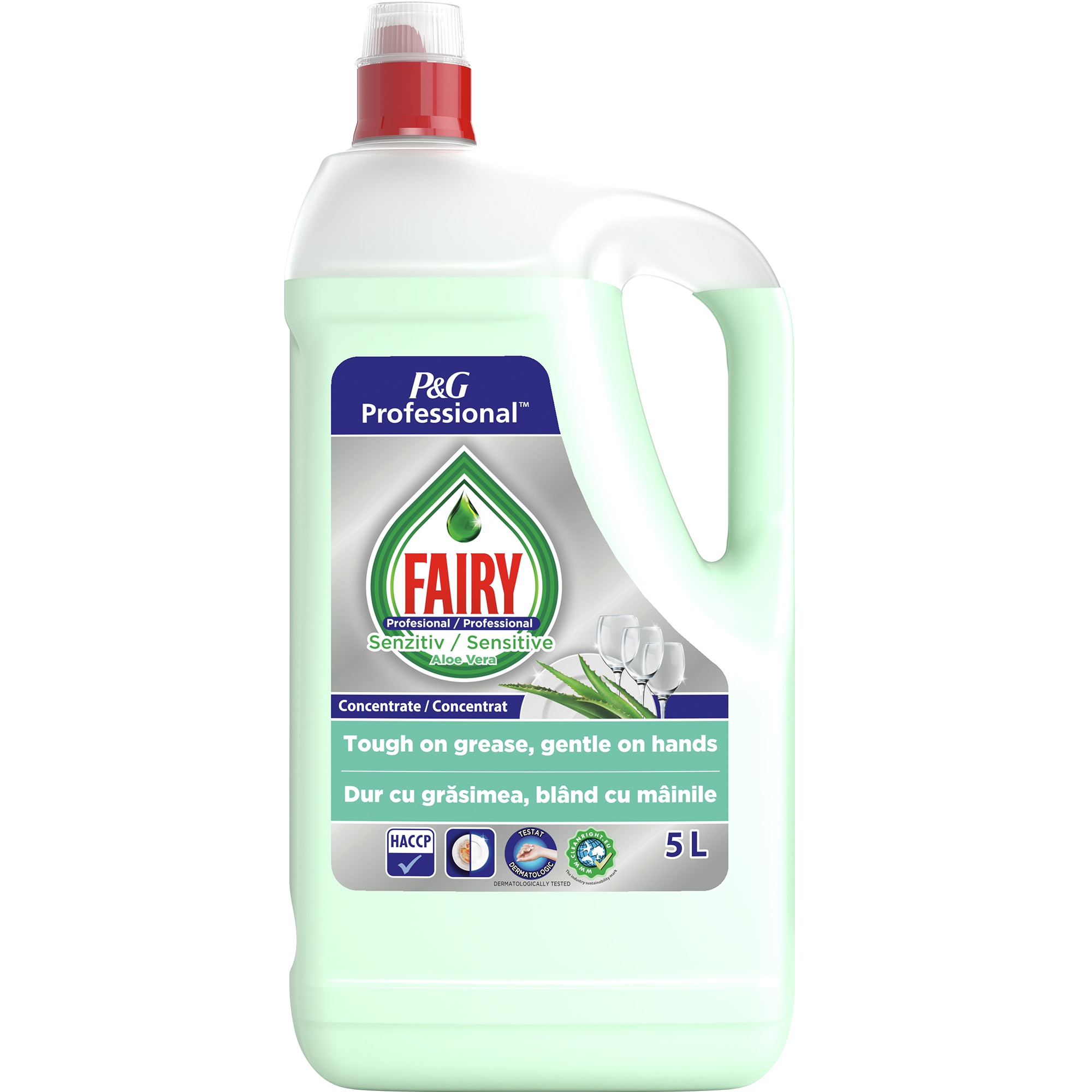 FAIRY Sensitive, detergent lichid pentru spalat vase, manual, 5 litri