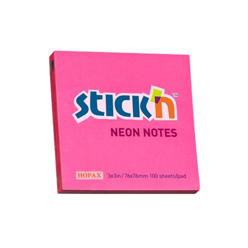 Blocnotes, Notes autoadeziv 76 x 76 mm, 100 file, Stick