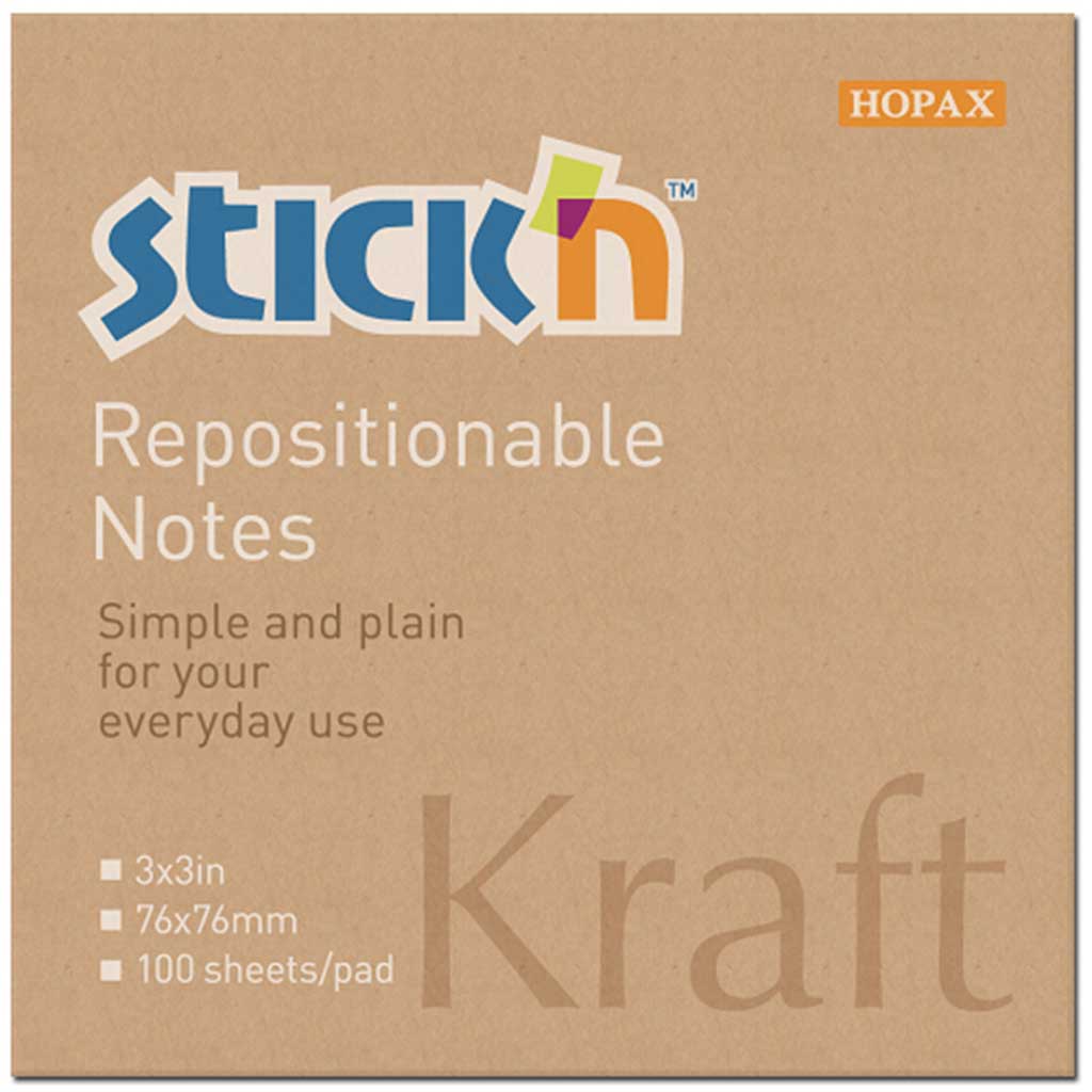 Role hartie plotter, Notes autoadeziv 76 x  76 mm, 100 file, Stick