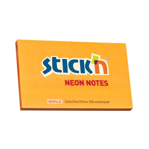 Toate produsele, Notes autoadeziv 76 x 127 mm, 100 file, Stick