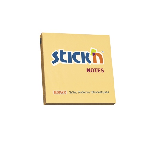 Blocnotes, Notes autoadeziv 76 x 76 mm, 100 file, Stick