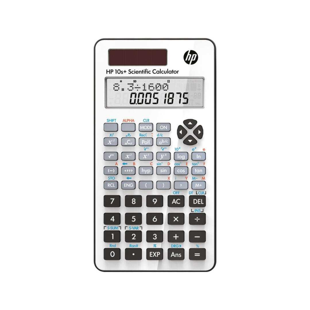 Laminatoare, folii laminare HP-calculatoare birou, Calculator stiintific, 240 functii, 150 x 80 x 15 mm, solar power, HP 10SPLUS - vectordirect.ro