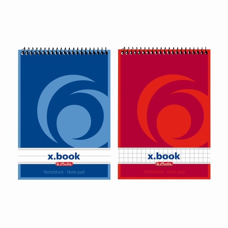 Blocnotes, BLOC NOTES A6 50F SPIRALA PATRATELE X.BOOK - vectordirect.ro