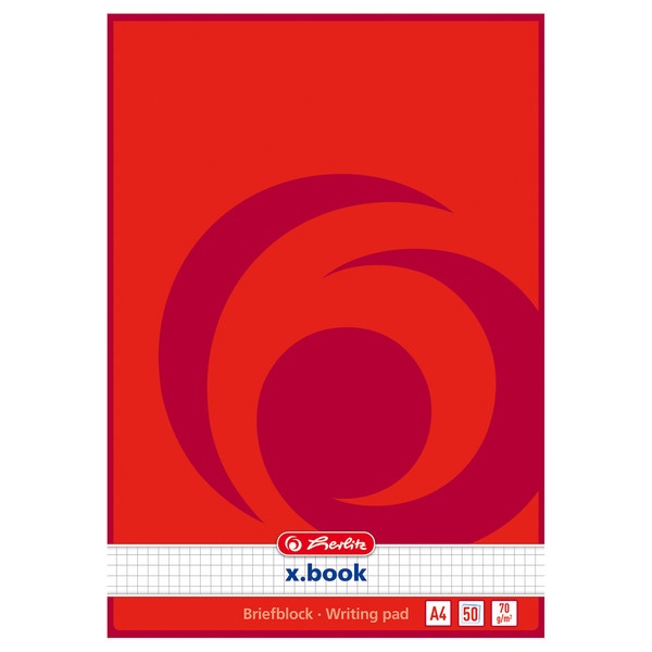 Blocnotes, BLOC NOTES A4 50F PATRATELE X.BOOK - vectordirect.ro