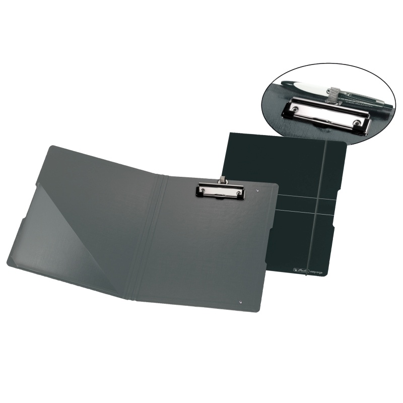 Laminatoare, folii laminare, CLIPBOARD A4 DUBLU PP A4 EOTG NEGRU/GRI - vectordirect.ro