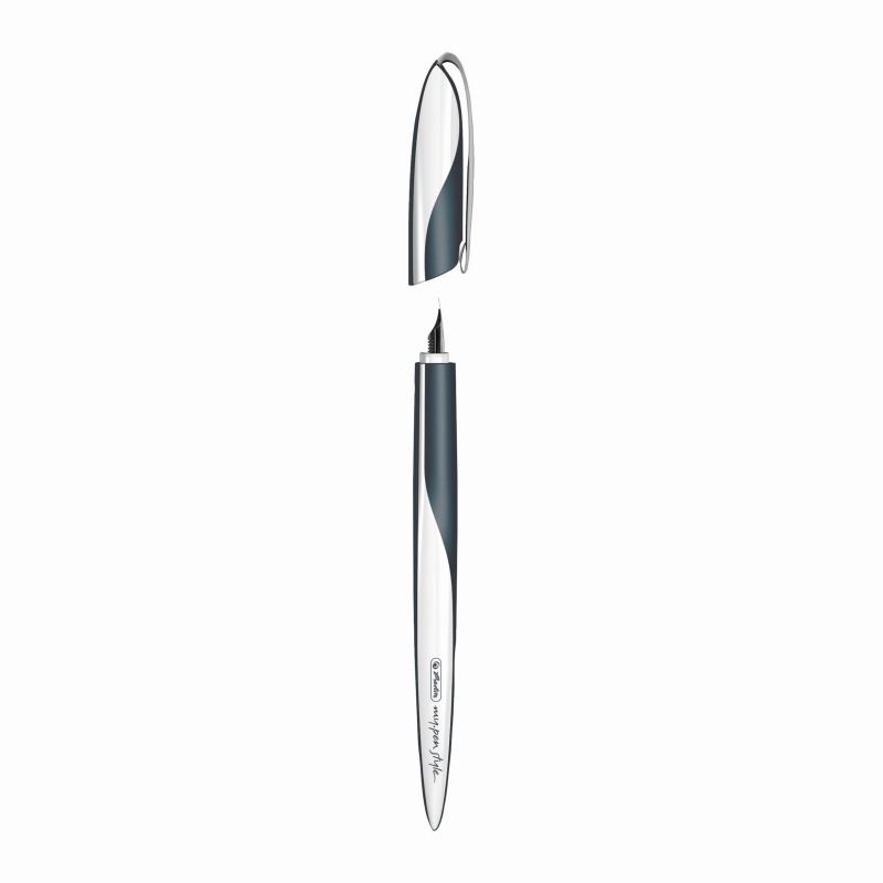 Penare, STILOU MY.PEN STYLE CALIGRAFIE + 3 PENITE 0,9/1,4/1,9 DARK SHALE - vectordirect.ro