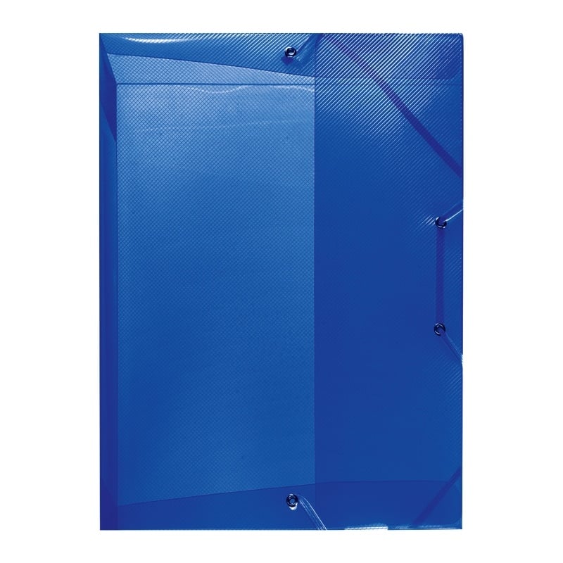 Mape din plastic, MAPA A4 PP 40MM CU ELASTIC ALBASTRA - vectordirect.ro