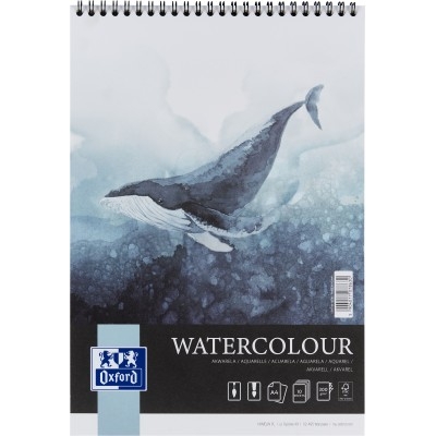 Rechizite scolare Sheaffer CENTROPEN Rapid, BLOC DESEN OXFORD WATERCOLOUR A4, 10 FILE, HARTIE 300 G/MP, SPIRA DUBLA, FSCÃ‚Â® MIX70%, COLECTIA ARTISTIC - vectordirect.ro