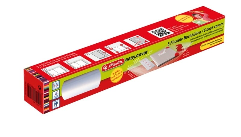 Coperti & etichete scolare, INVELITORI AJUSTABILE PP EASY COVER, DIMENSIUNE 585X340 MM, 24 COLTURI + 5 ETICHETE, SET DE 5 BUCATI IN CUTIE DE CARTON - vectordirect.ro