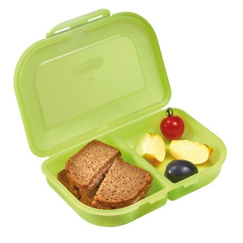 CUTIE PLASTIC SANDWICH 2 COMPARTIMENTE VERDE