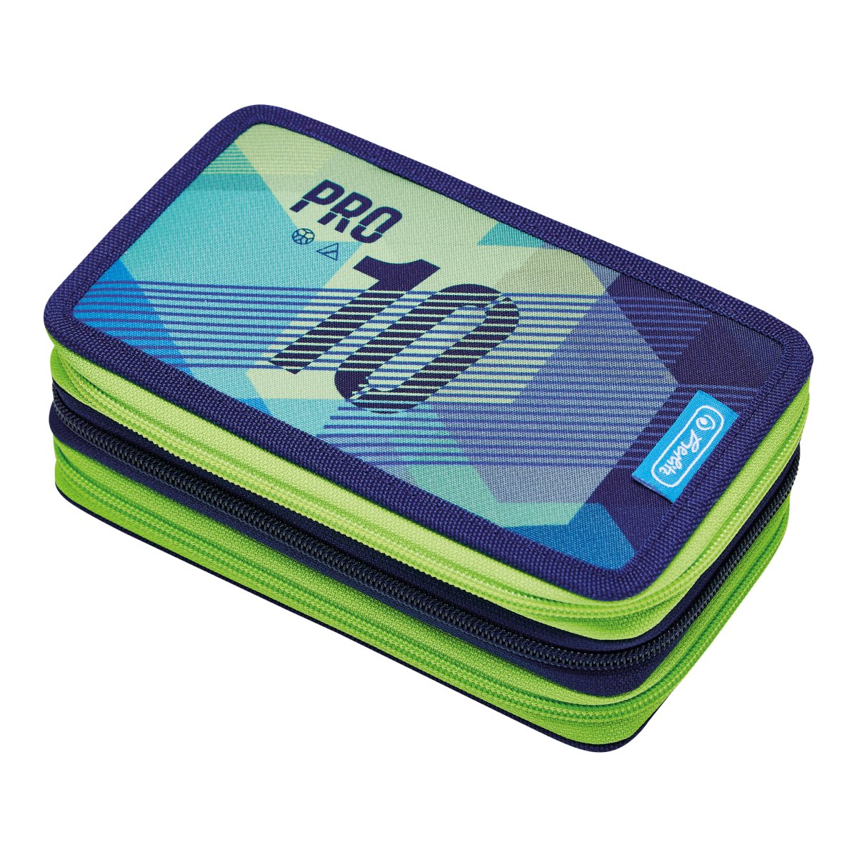 Toate produsele, PENAR ECHIPAT 31 PIESE 3 FERMOARE MOTIV GREEN GOAL - vectordirect.ro
