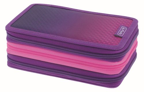 PENAR ECHIPAT 31 PIESE 3 FERMOARE DIP DYE, CULOARE MOV/ROZ