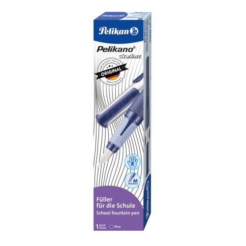 Toate produsele, STILOU PELIKANO STRUCTURE, PENITA M, GRIP ERGONOMIC, PENTRU DREPTACI, 1 PATRON MARE ALBASTRU INCLUS, CULOARE ALBASTRU, IN CUTIE DE CARTON - vectordirect.ro