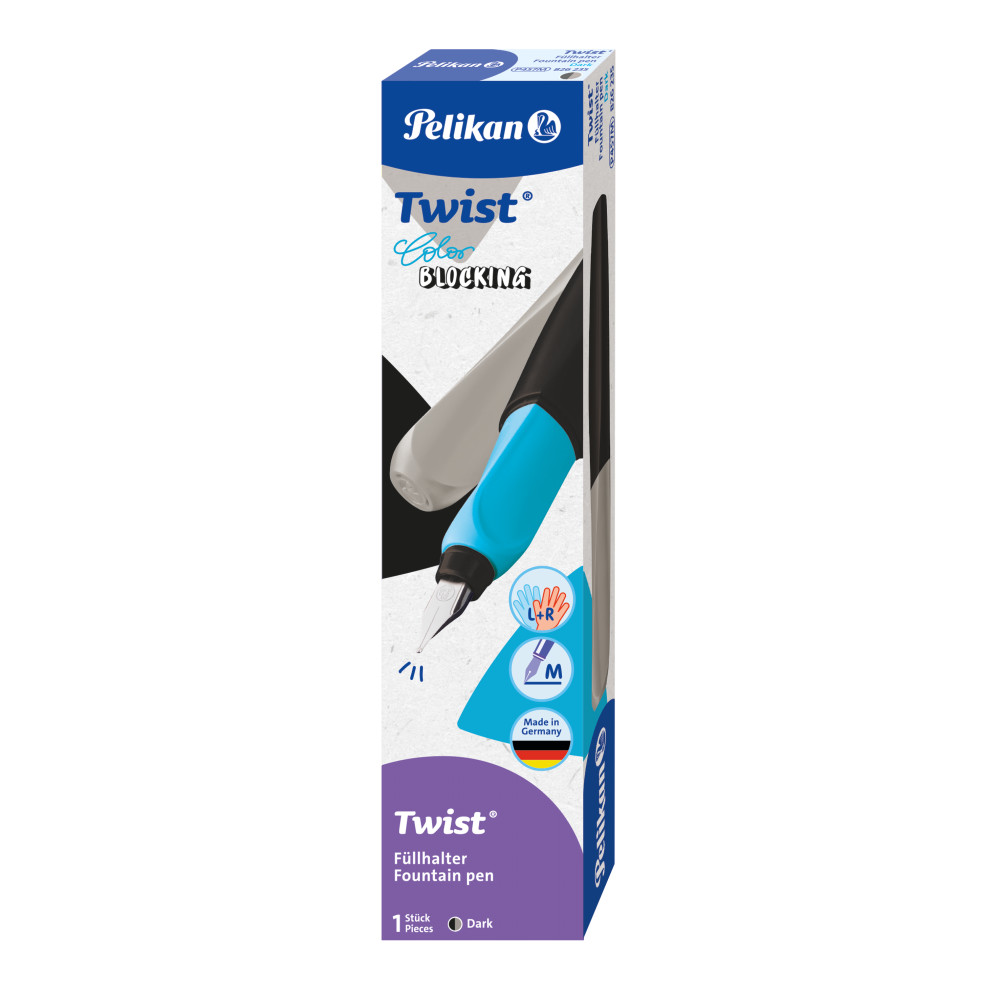 Toate produsele, STILOU TWIST COLOR BLOCKING DARK, PENITA M, GRIP ERGONOMIC, AMBIDEXTRU, 1 REZERVA MARE INCLUSA, IN CUTIE CARTON - vectordirect.ro