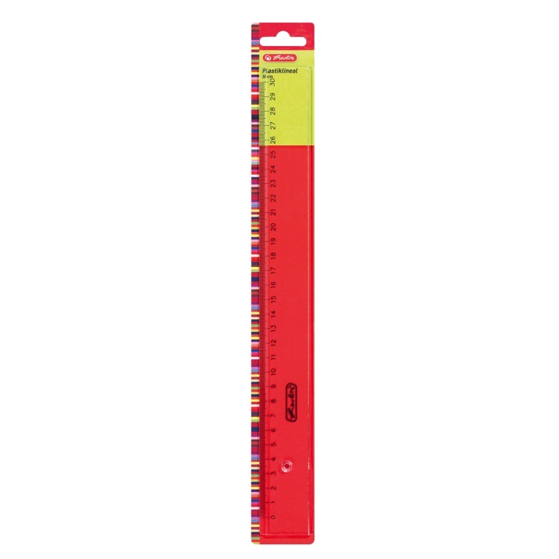 Rechizite scolare Lyra, RIGLA PLASTIC 30CM HERLITZ - vectordirect.ro