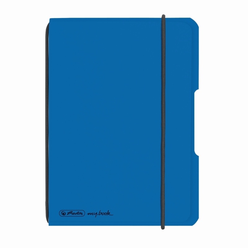 CAIET MY.BOOK FLEX A6 40F DICTANDO COPERTA ALBASTRU ELASTIC NEGRU