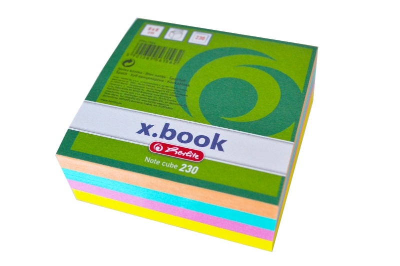 BLOC NOTITE COLOR 8X8X3 CM 230 FILE