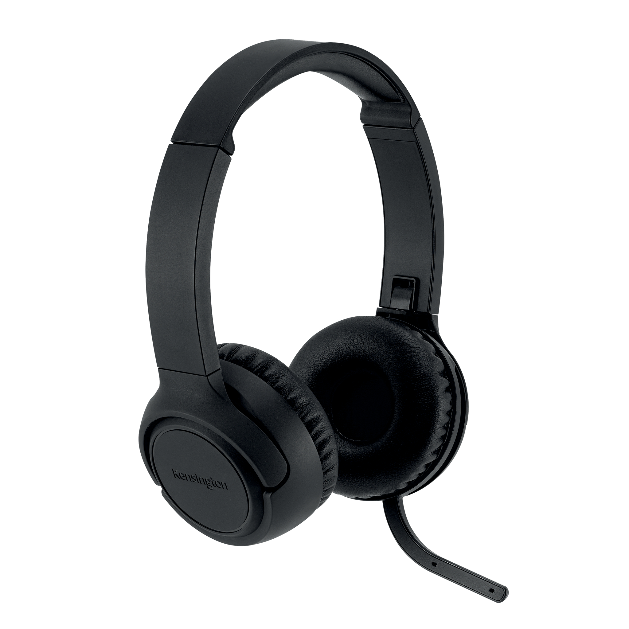 Casti Kensington EQ H1050 On-Ear, reglabile, microfon anulare sunet, Bluetooth, negru
