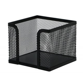 Q-connect, Suport metalic Mesh, pentru cub notite, Q-Connect - negru - vectordirect.ro