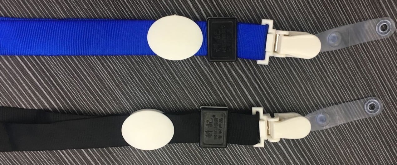 Laminatoare, folii laminare, Lanyard textil, 20mm latime, KEJEA - negru - vectordirect.ro