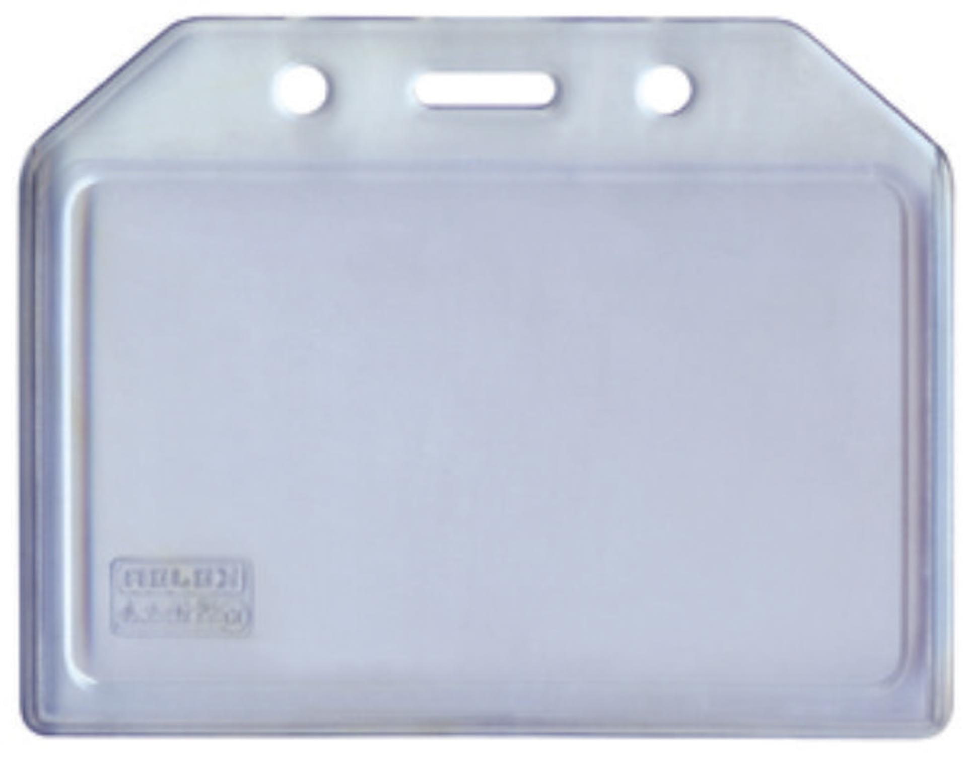 Buzunare, Buzunar PVC flexibil, pentru ID carduri, 105 x  74mm, orizontal, 5 buc/set, KEJEA - transparent - vectordirect.ro