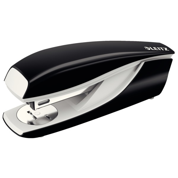 Rigle, Capsator metalic LEITZ 5502 NeXXt Series, 30 coli, 200 capse P3 incluse, negru - vectordirect.ro