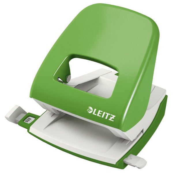 Serviete, Perforator metalic LEITZ 5008 NeXXt Series, 30 coli, verde-deschis - vectordirect.ro