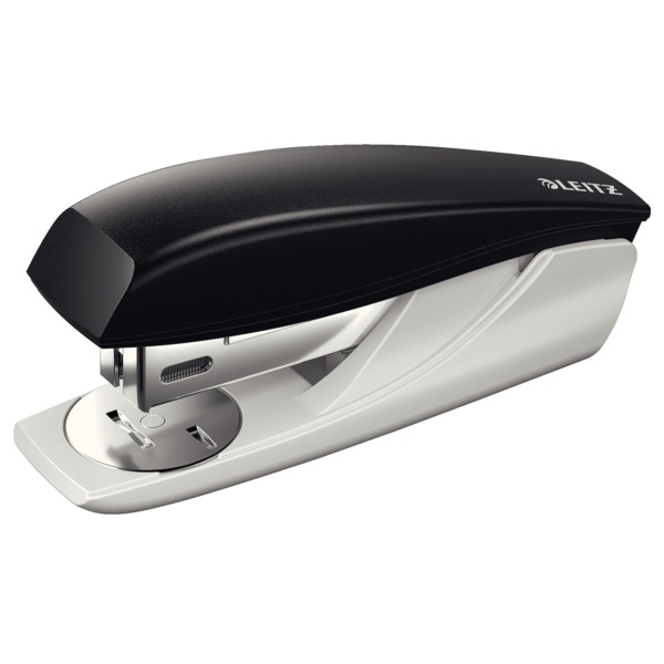 Leitz, Capsator plastic LEITZ 5501 NeXXt Series, 25 coli, 200 capse P3 incluse, negru - vectordirect.ro