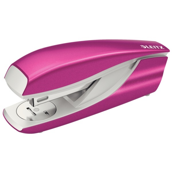 Capsator metalic LEITZ WOW 5502 NeXXt Series, 30 coli, 200 capse P3 incluse, roz