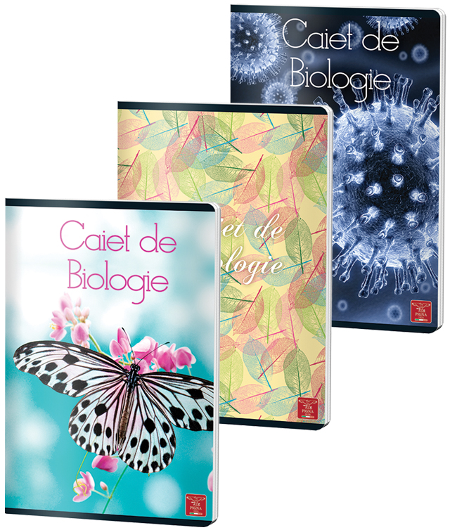 CAIET BIOLOGIE A4 24 FILE COLOR PIGNA
