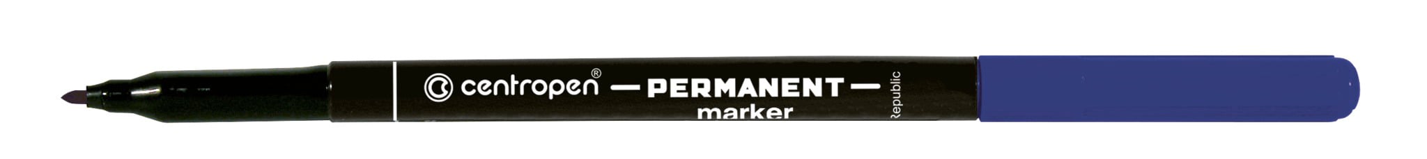 Pixuri Parker CENTROPEN, MARKER PERMANENT ALBASTRU 1.0MM 2536 CENTROPEN - vectordirect.ro