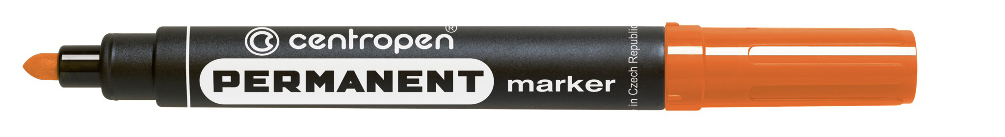 Toate produsele, MARKER PERMANENT PORTOCALIU VARF ROTUND 2.5MM 8566 CENTROPEN - vectordirect.ro
