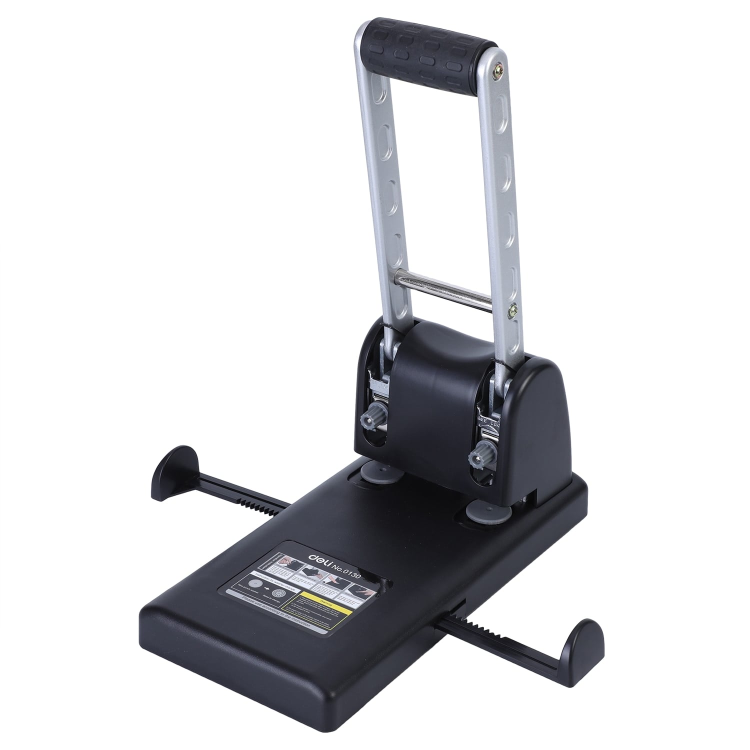 Mape din plastic DELI, PERFORATOR 100 COLI MODEL E0130 NEGRU DELI - vectordirect.ro
