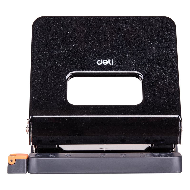 Mape din plastic DELI, PERFORATOR 25 COLI MODEL E0142 NEGRU DELI - vectordirect.ro